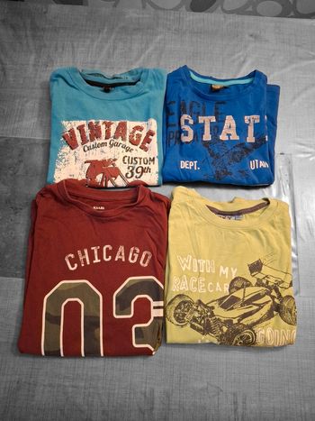 Lot 4 tee-shirt manche longue 🫣