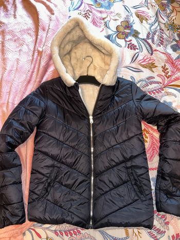 Manteau doudoune réversible orchestra