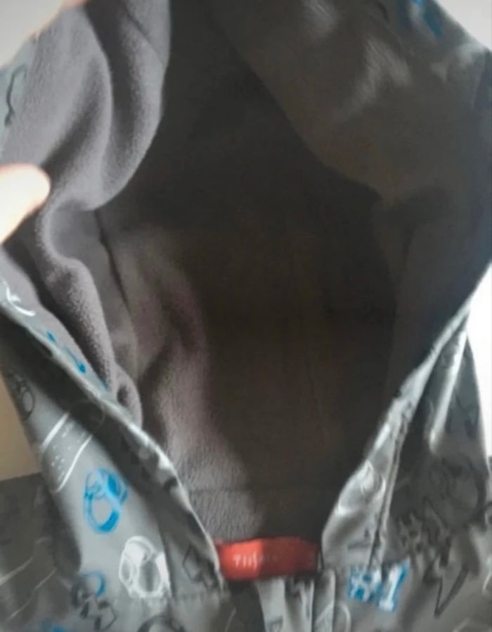 Manteau / Veste Hiver imperméable TRÈS BON ÉTAT garçon taille 5 ans couleur gris - photo numéro 5