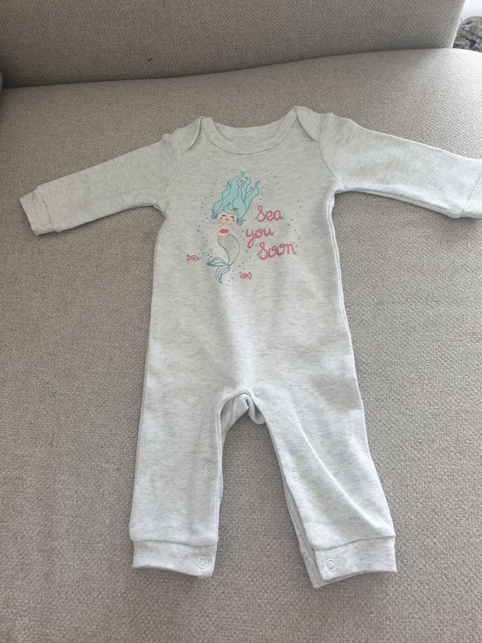 Combinaison en coton organique