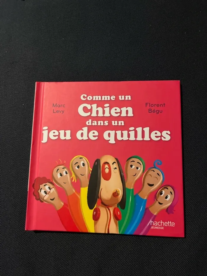 Livre pour enfants macdo comme un chien dans un jeu de quilles