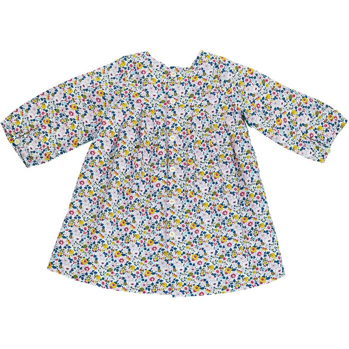 Robe à manches longues 6 mois en coton Jacadi - photo numéro 2