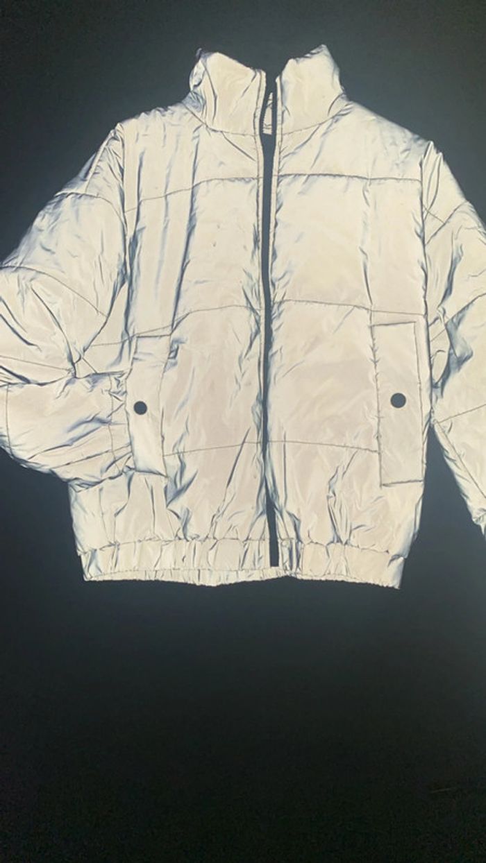 Doudoune boohoo M tall fluorescente - photo numéro 2