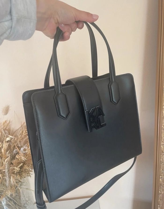 Sac à main Karl Lagerfeld noir - photo numéro 3