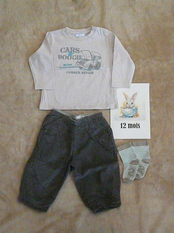 Ensemble 3 pièces 12 mois (n°16)