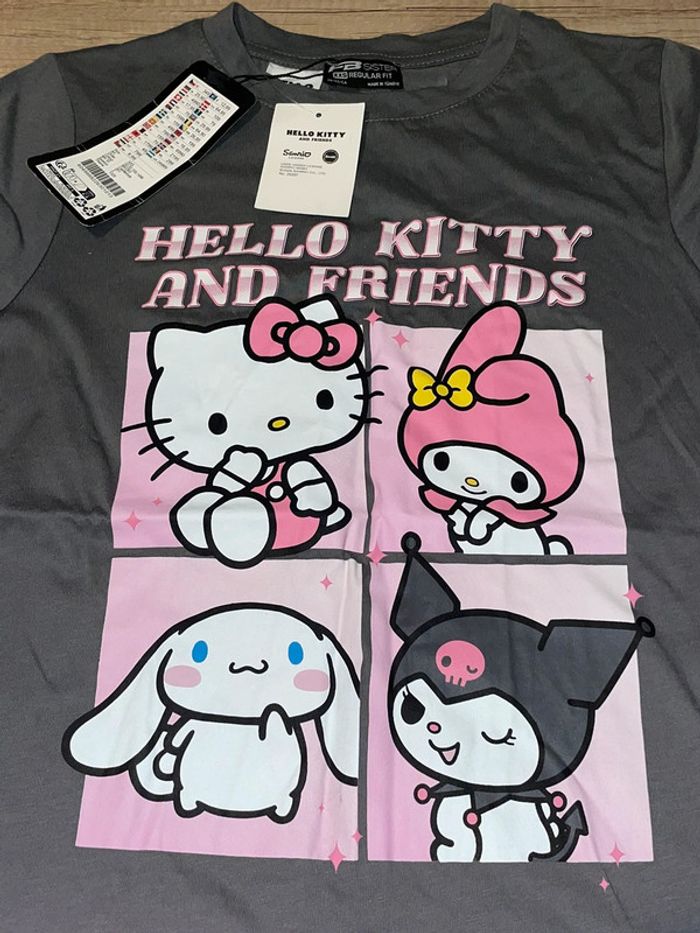 T-shirt hello kitty taille xxs - photo numéro 3