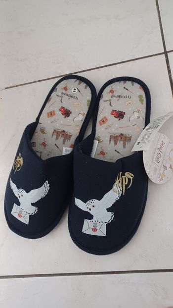 Chausson harry Potter 41 neuf avec étiquette 🏷 tissu bleu