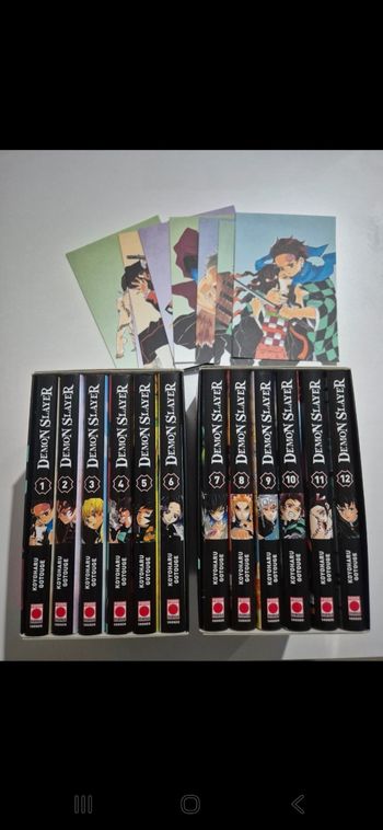 Set collector manga demon slayer