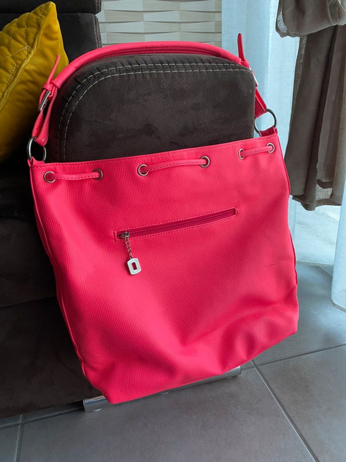 Sac rose fluo - photo numéro 3