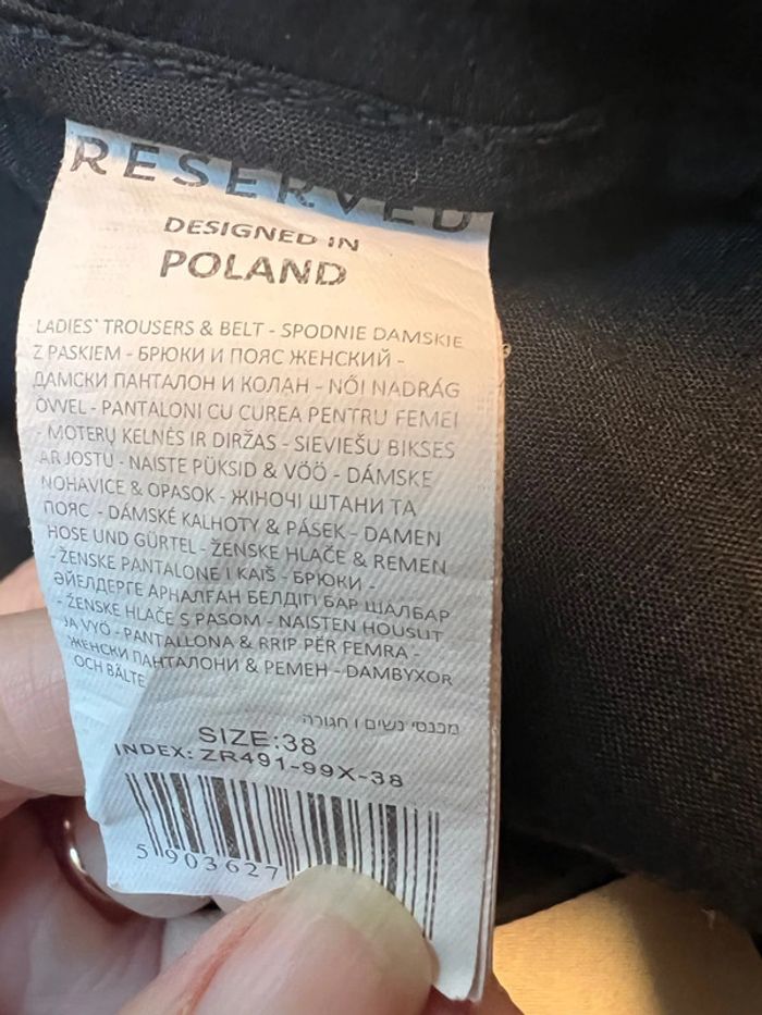 Pantalon de tailleur Reserved - photo numéro 6