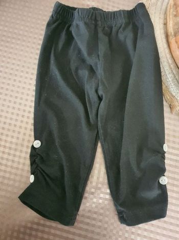 Legging noir 18 mois