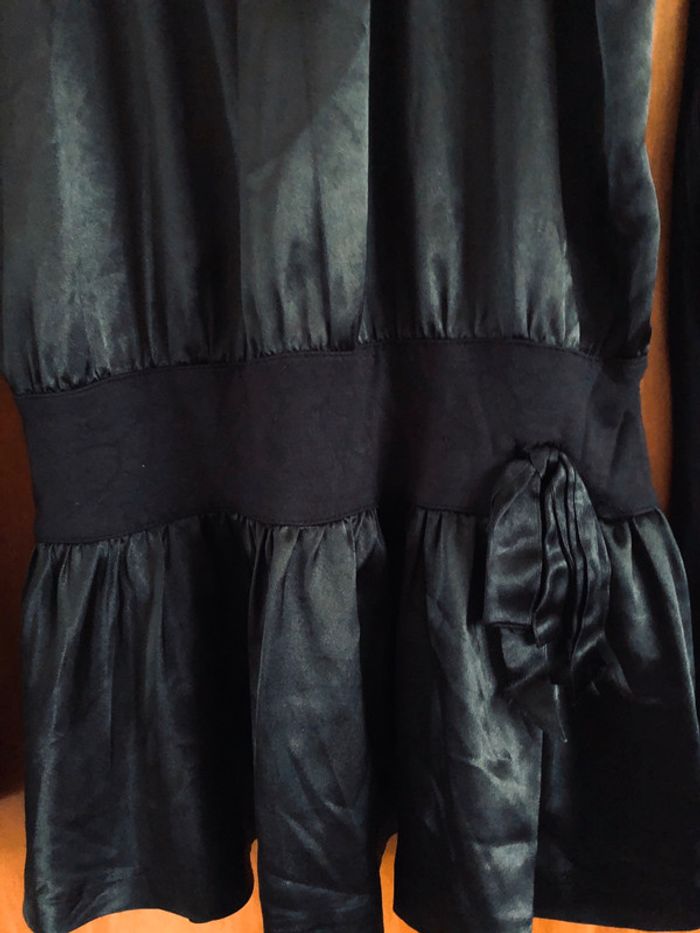 Robe noire manches longues Paris Hilton - photo numéro 2