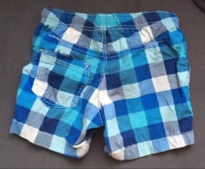 Short de bain H&M bleu - 12/18 mois - photo numéro 4