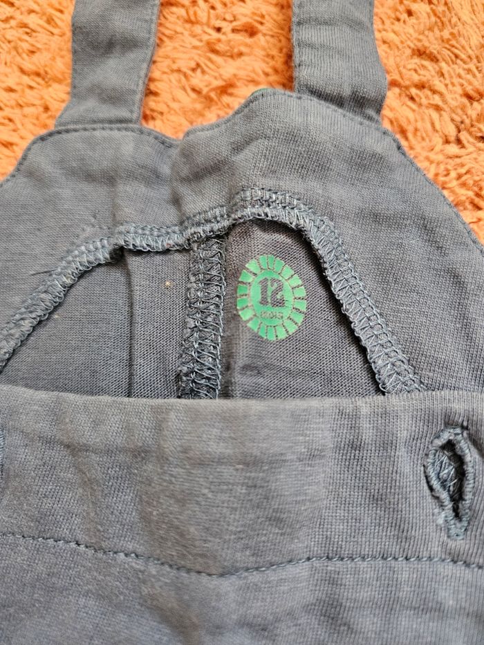 Ensemble salopette- 12mois - photo numéro 3