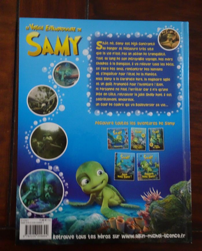 Livre enfant le voyage extraordinaire de SAMY – l’album du film - photo numéro 2