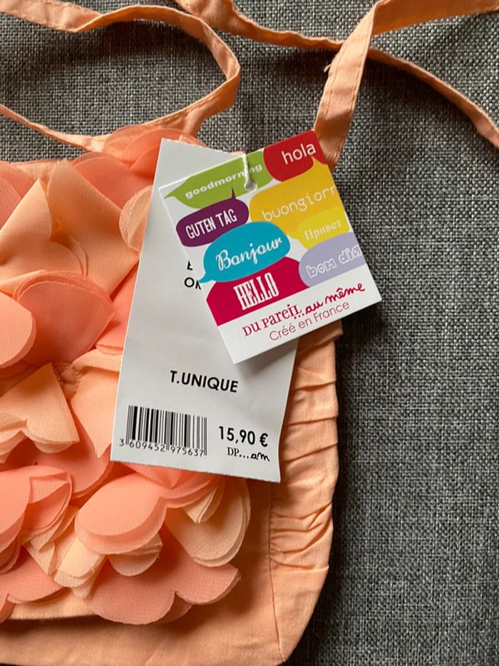 Sac en tissu pour fille de marque Dpam Neuf val 14,9 - photo numéro 3