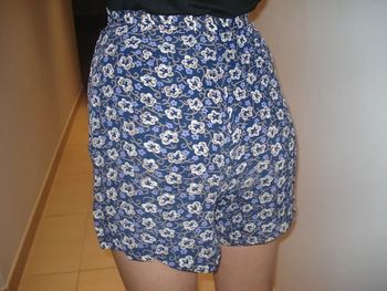 Short fleuri taille haute Etam - Taille S/36