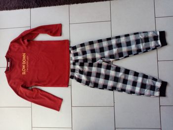 Ensemble pyjamas polaire