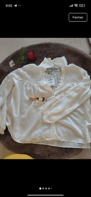Chemise Zara femme taille M 