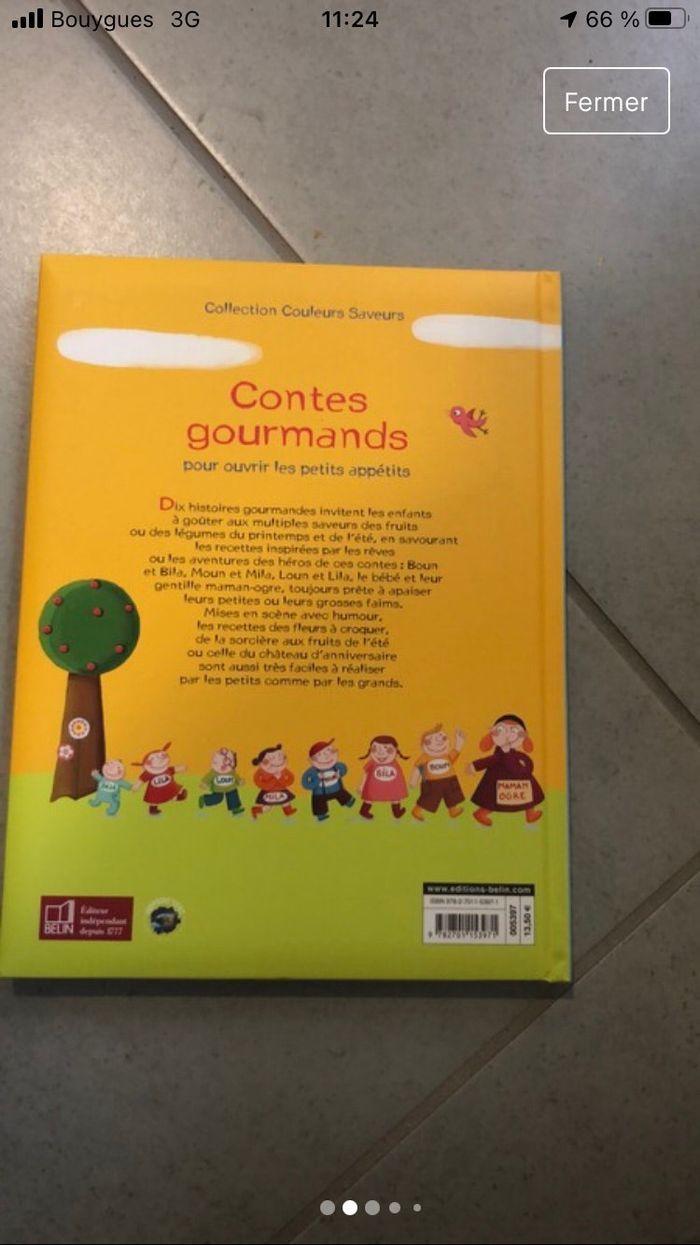 Conte gourmand avec recettes - photo numéro 2