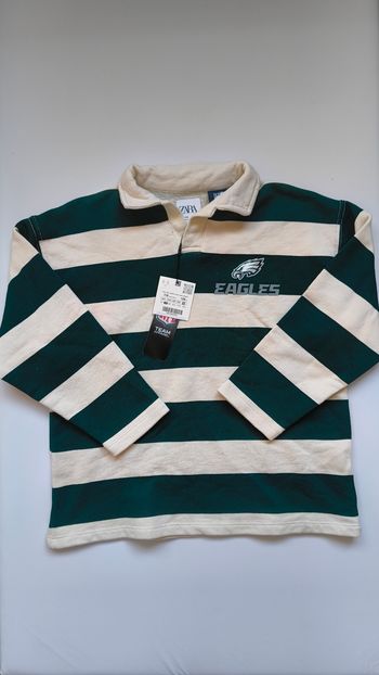 Polo longue manche Zara 7-8 ans