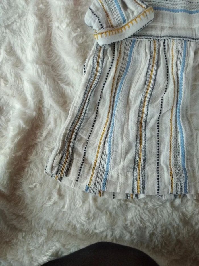 Ensemble (robe+boomer) Fille 3 mois Kiabi 100% coton - photo numéro 7