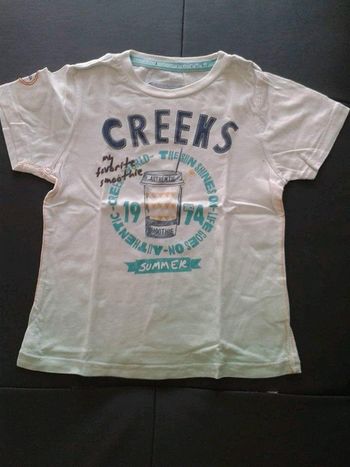 Tee-shirt creeks 5 ans