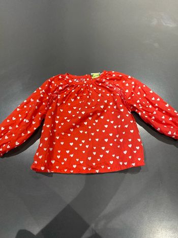 Blouse tape à l’œil 12 mois