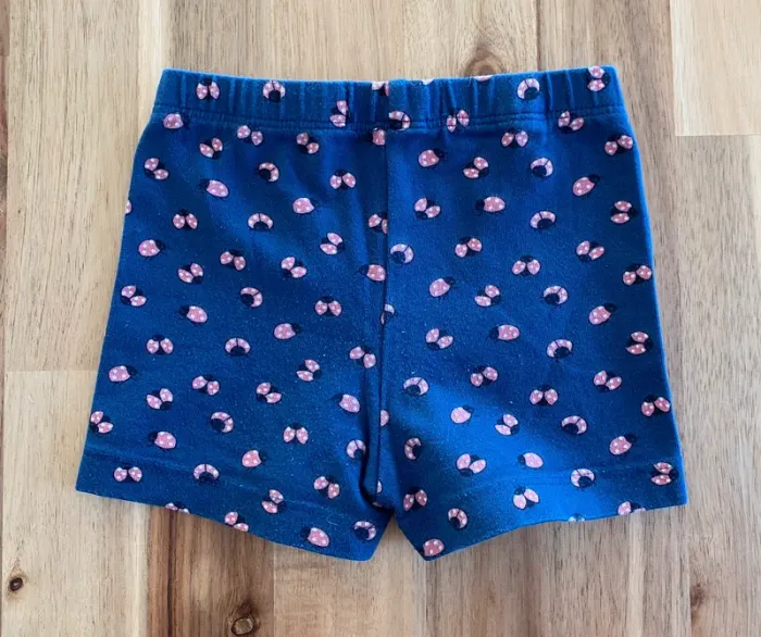 Short TEX bleu et rose - photo numéro 3
