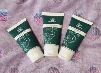 Lot de 3 tubes de Crème pieds à l'aloé Véra Aloesol