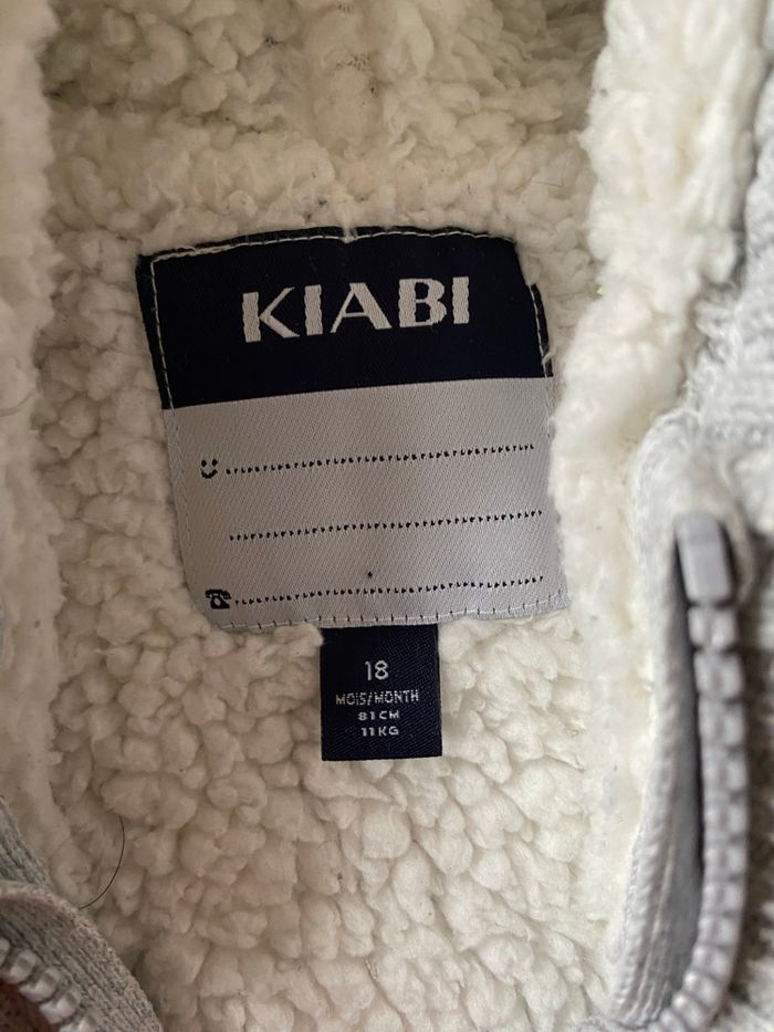 Gilet ou manteau effet moutonné