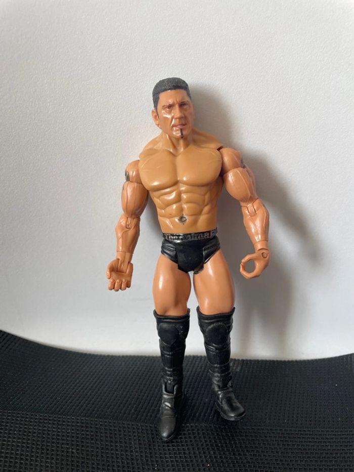 Figurine articulée catcheur Batista WWE wwf jakks Pacific 2003 18cm superstar du catch