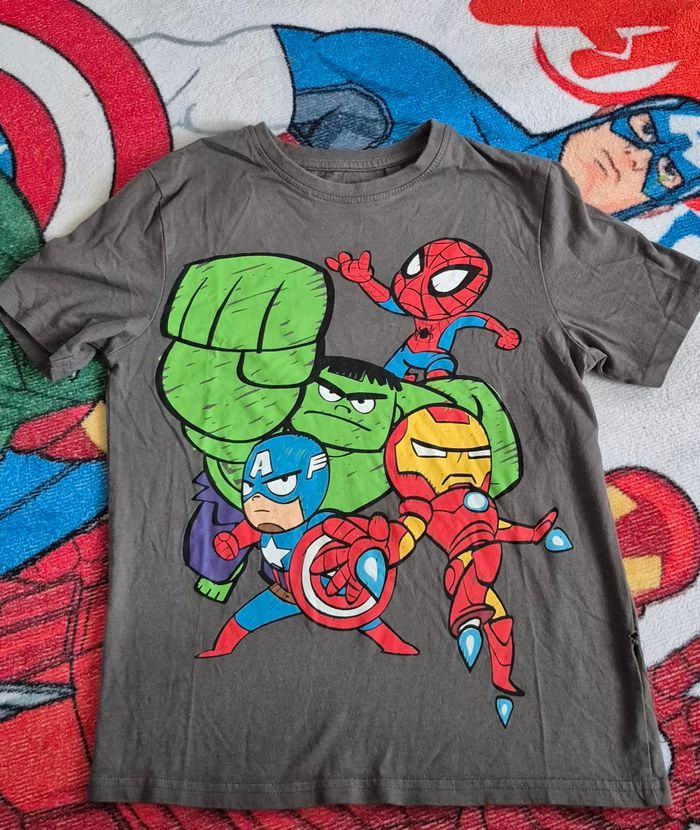 T-shirt les marvels enfant garçon - photo numéro 2