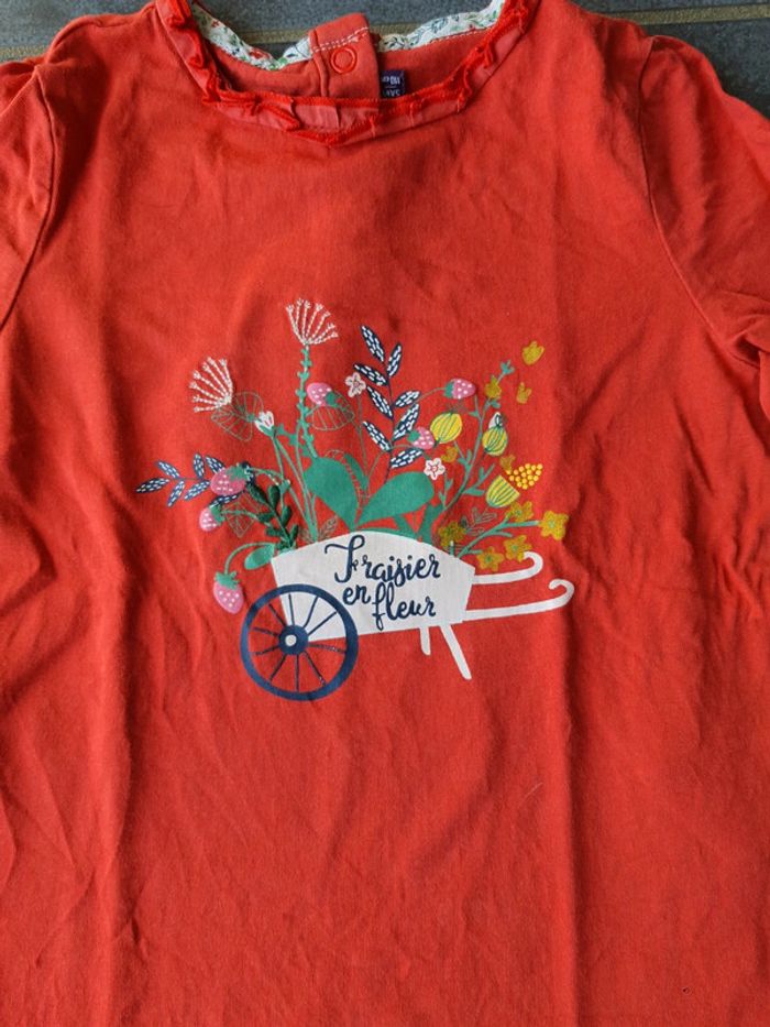 T shirt manches longues SGM taille 5ans - photo numéro 3