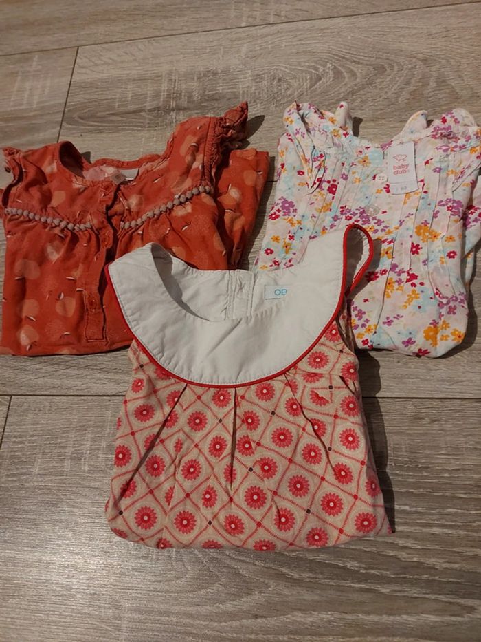 Lot de 3 tuniques
