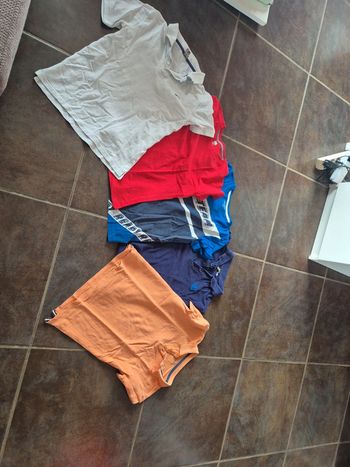 Lot t-shirts manches courtes garçon