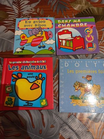Lot de 4 livres imagiers