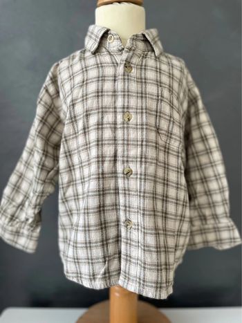 Chemise à carreaux garçon