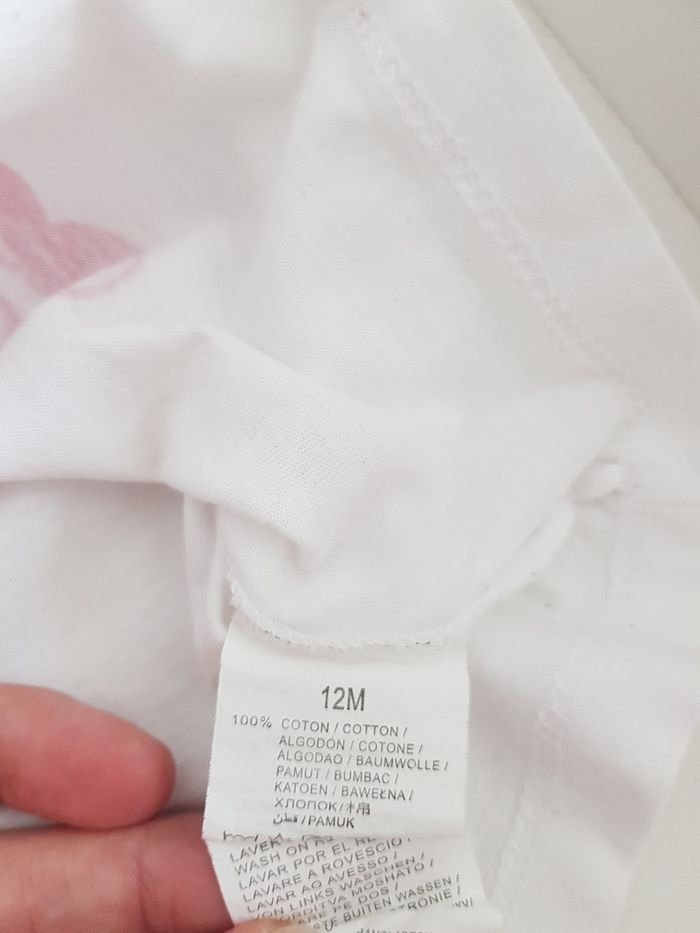 Lot 2 tee-shirt 12m - photo numéro 5