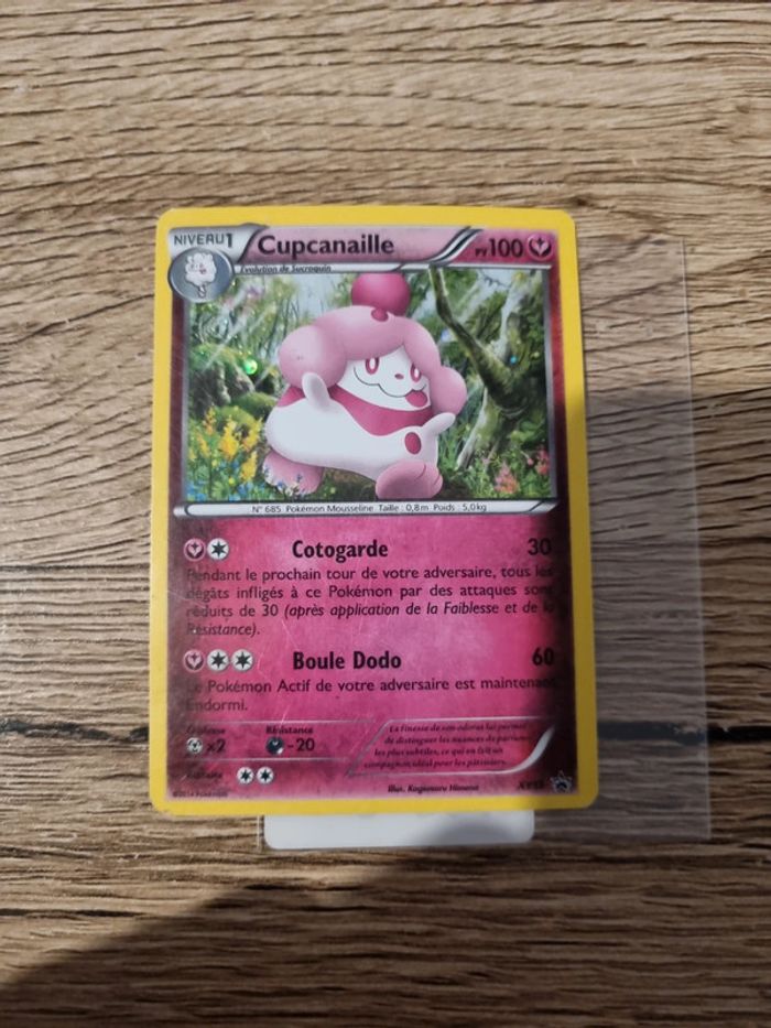 Carte pokémon cupcanaille holo xy15 promo anneé 2014 - photo numéro 2