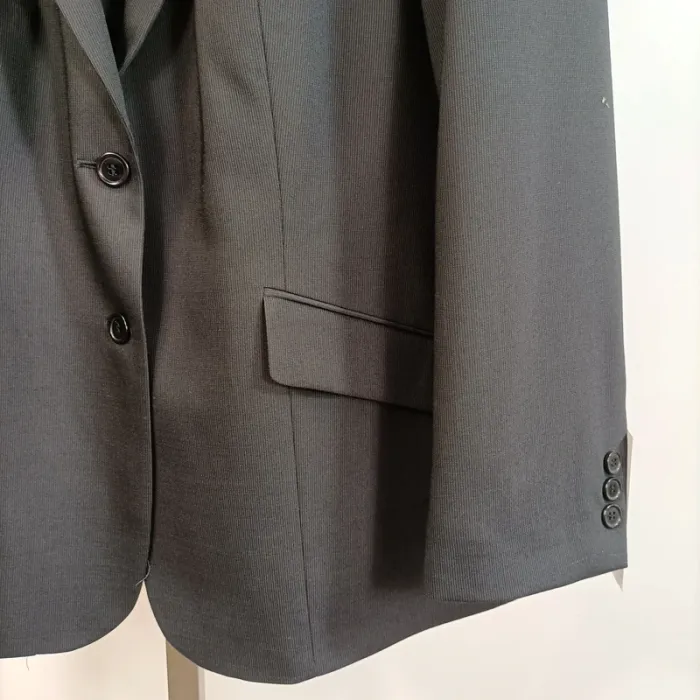 Veste de costume noire VAL-N0002 taille 52 A494 - photo numéro 3