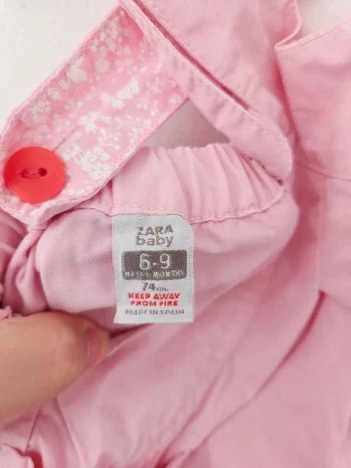 Belle robe Zara 74cm 9/12 mois - photo numéro 4