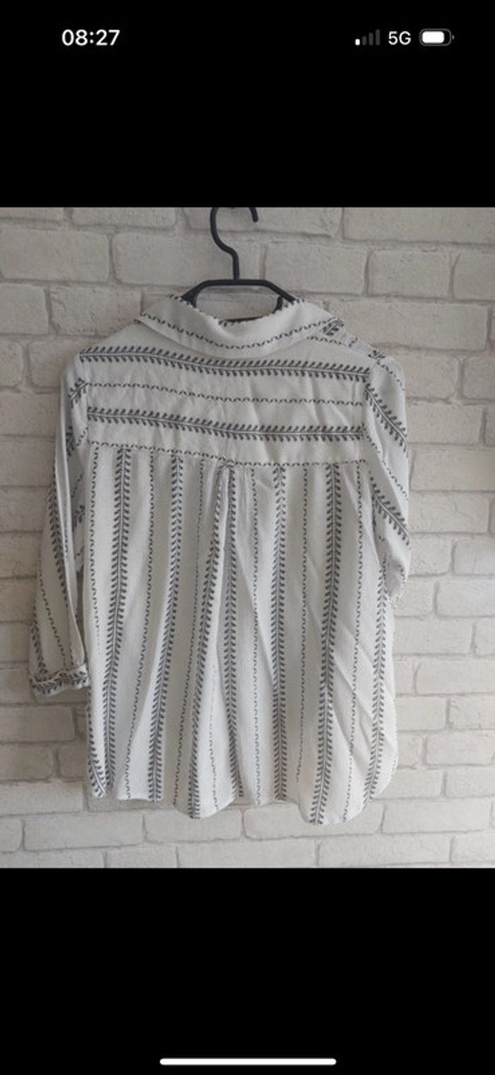 Blouse manches 3/4 Zinka taille S/M - photo numéro 3