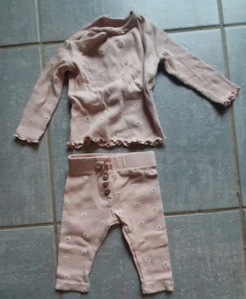 Ensemble legging tee shirt ml fille kiabi 3 mois