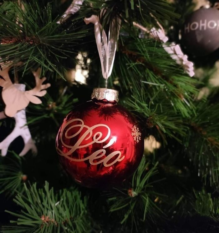 Boule de Noël personnalisée - photo numéro 2