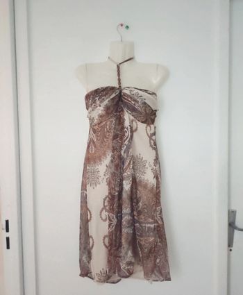 Robe d'été à motifs, do nu femme