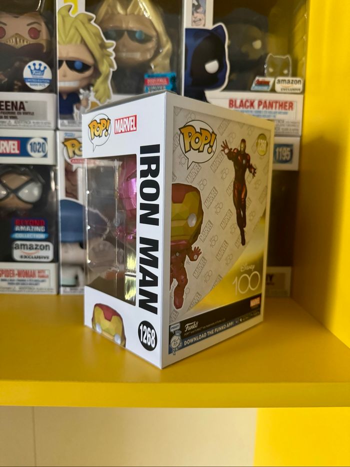 Funko Pop! 1268 - Marvel - Iron Man Disney 100 - Funko Exclusive - photo numéro 3
