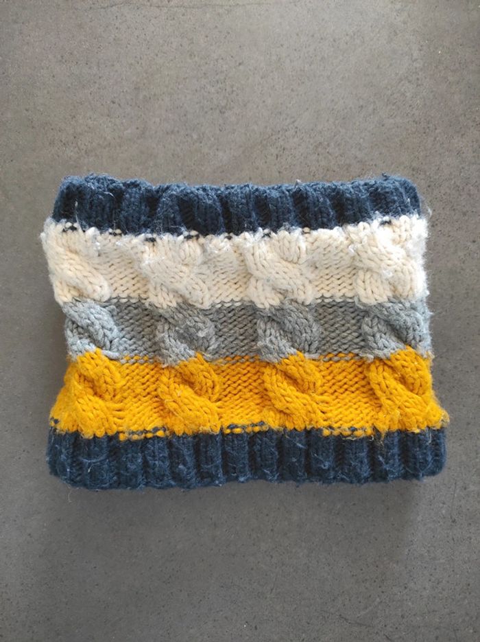 Tour de cou doublé polaire