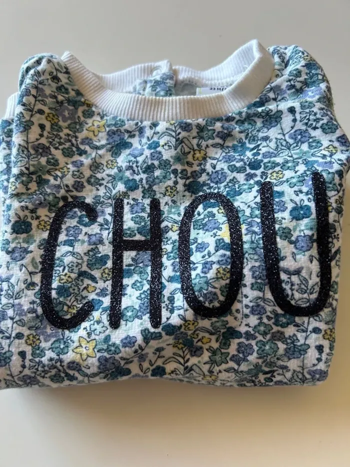 Pull fleuri - photo numéro 3