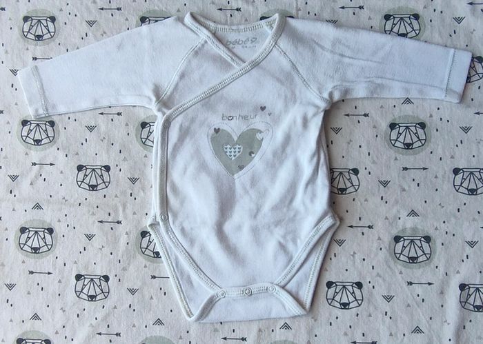 Lot de 7 bodies ML taille 1 mois - photo numéro 15